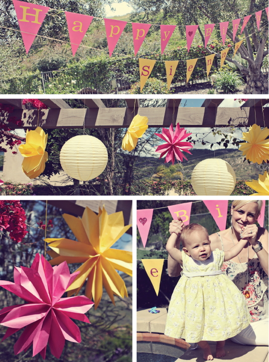 Party Decorations, First Birthday Party